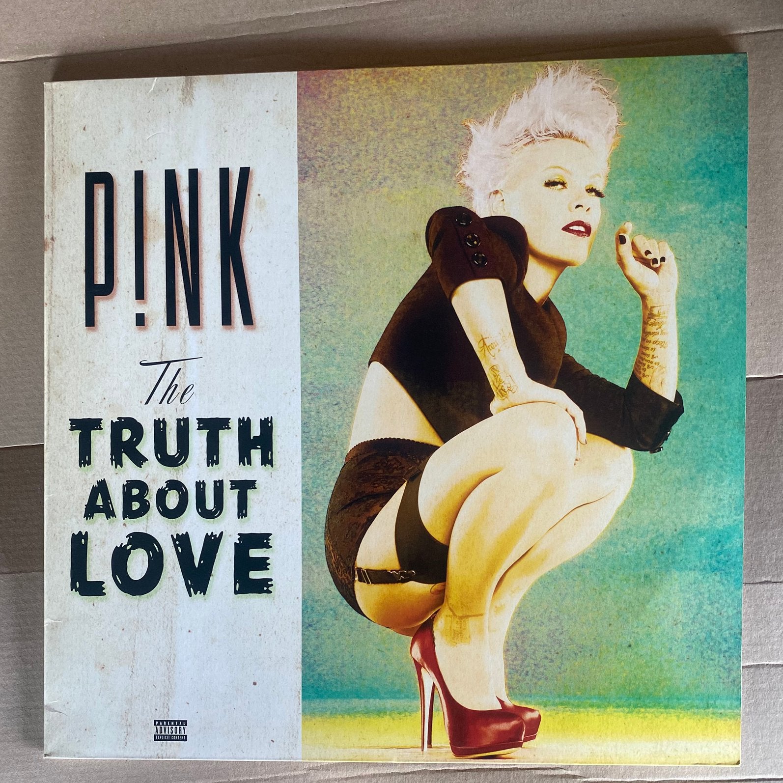 Lp - pink / p!nk - the truht about love, Ophalen of Verzenden, Zo goed als nieuw, 12 inch