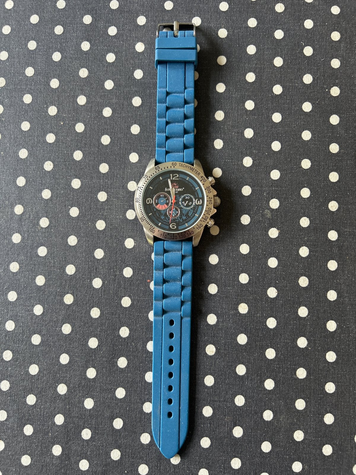Blauwe Ice-Watch Chronograaf Horloge, Ophalen of Verzenden, Gebruikt