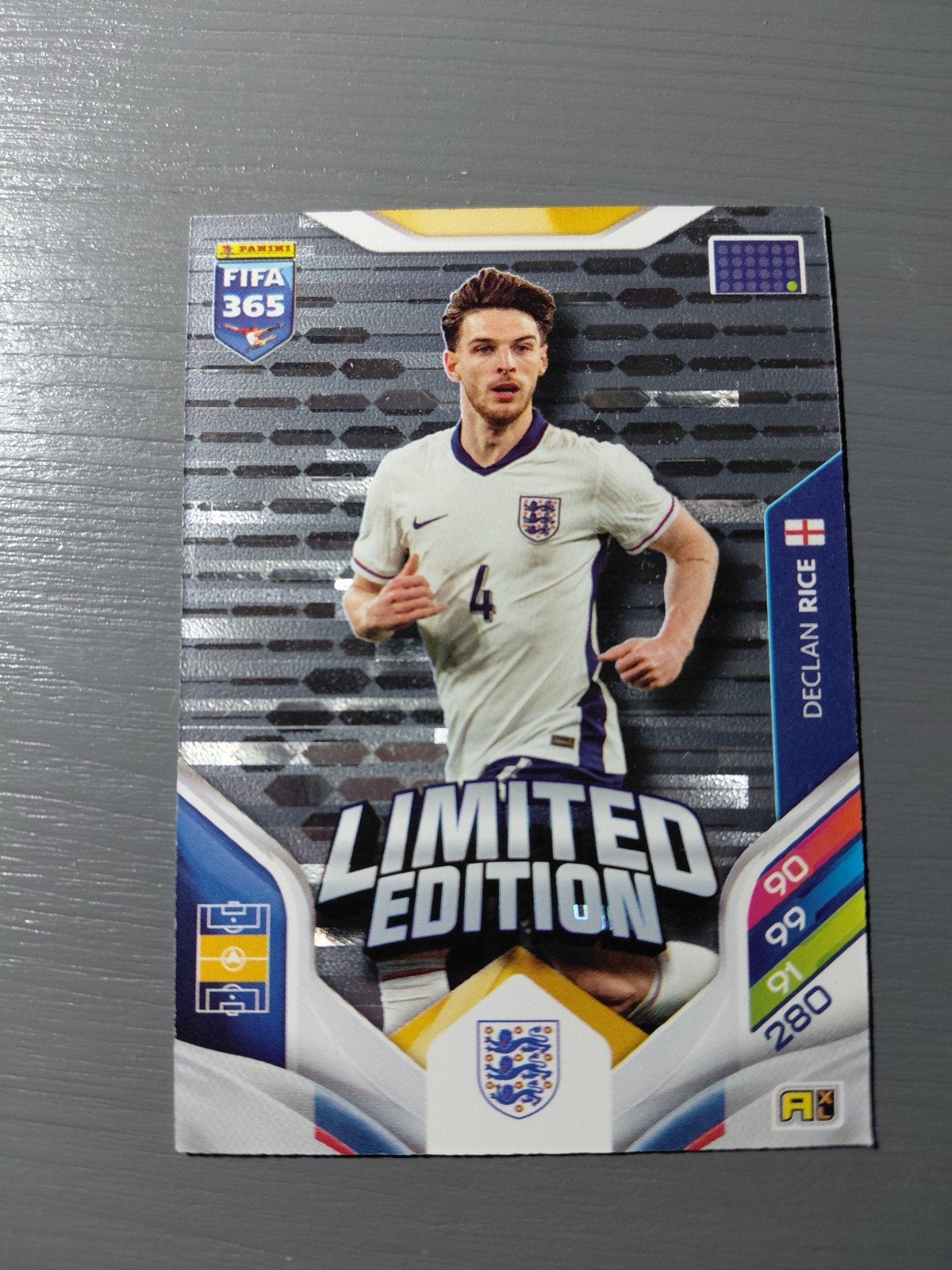 delcan rice (limited edition) panini engeland, Ophalen of Verzenden, Nieuw, Buitenlandse clubs, Poster, Plaatje of Sticker