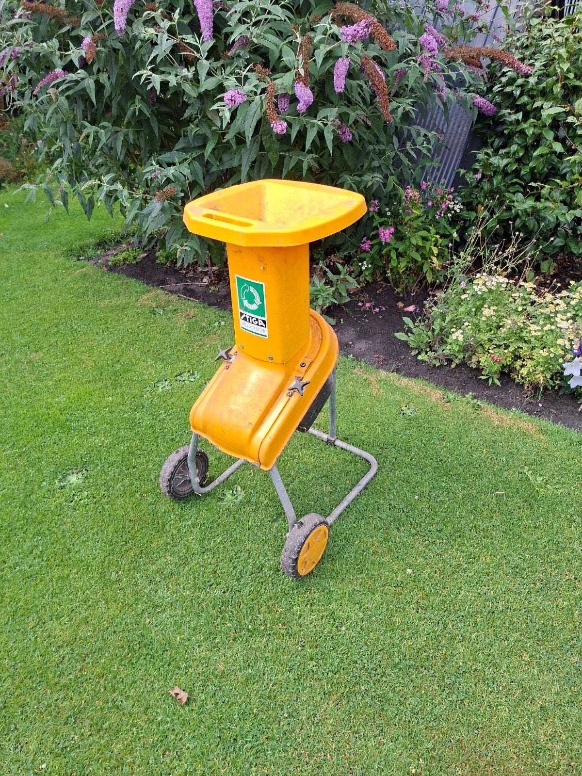 Stiga Hakselaar - Takken tot 3 cm, Tuin en Terras, Hakselaars, Gebruikt, Elektrisch, Ophalen