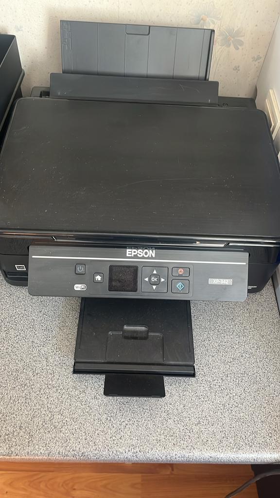 Epson XP-342 All-in-One Printer, Scanner, Kopieerapparaat, Ophalen, Gebruikt, Kopieren, Inkjetprinter