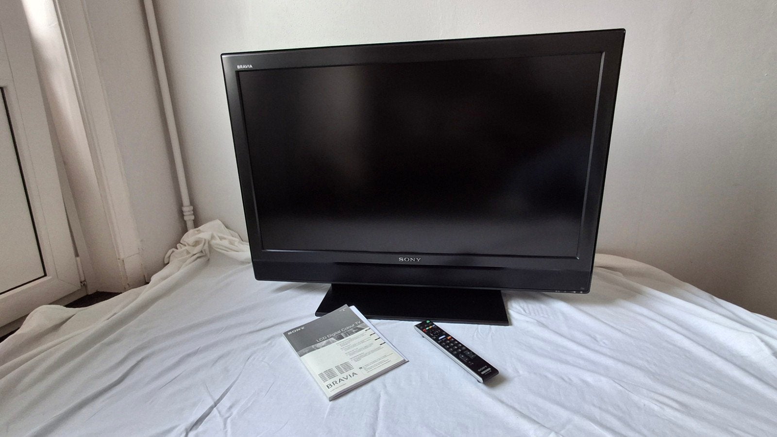 Sony Bravia LCD TV 37 inch (93 cm) met afstandsbediening, Ophalen, Gebruikt, 50 Hz, LCD