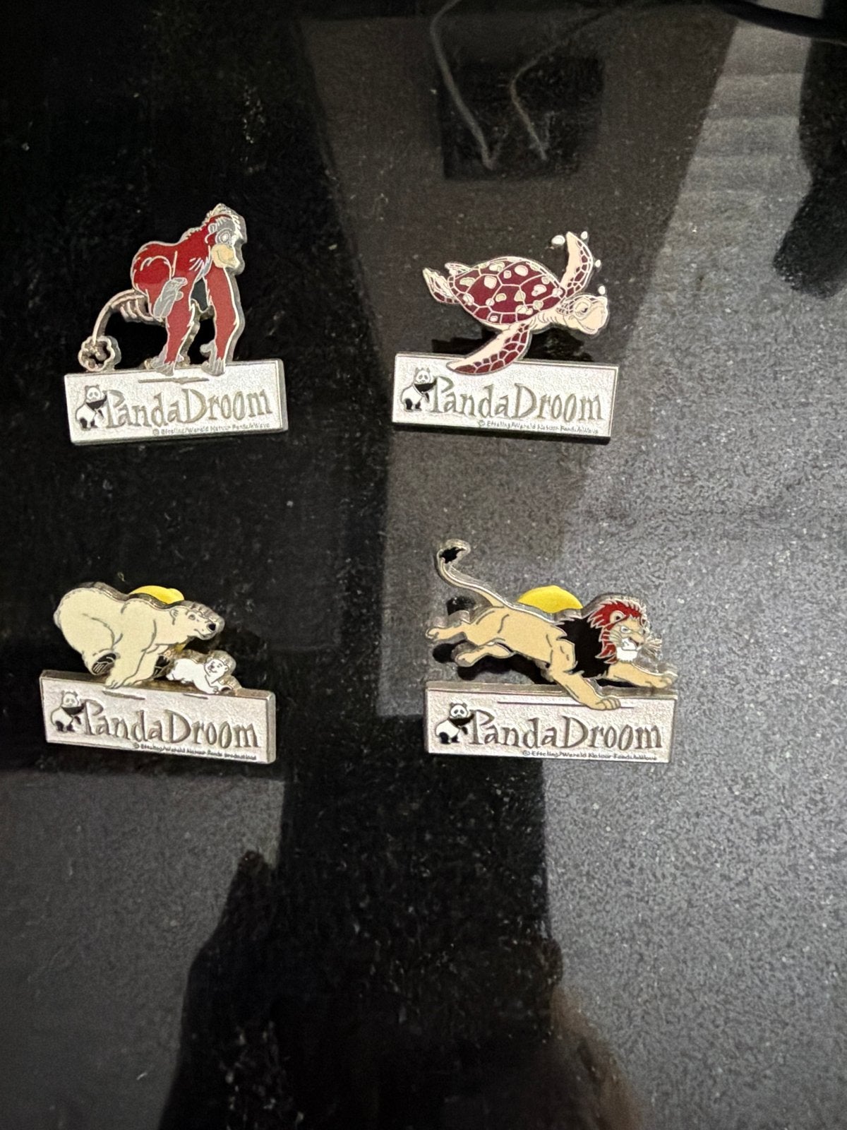 PandaDroom Efteling Pins - Set van 4 Dieren Speldjes, Ophalen of Verzenden, Gebruikt, Dier of Natuur, Speldje of Pin