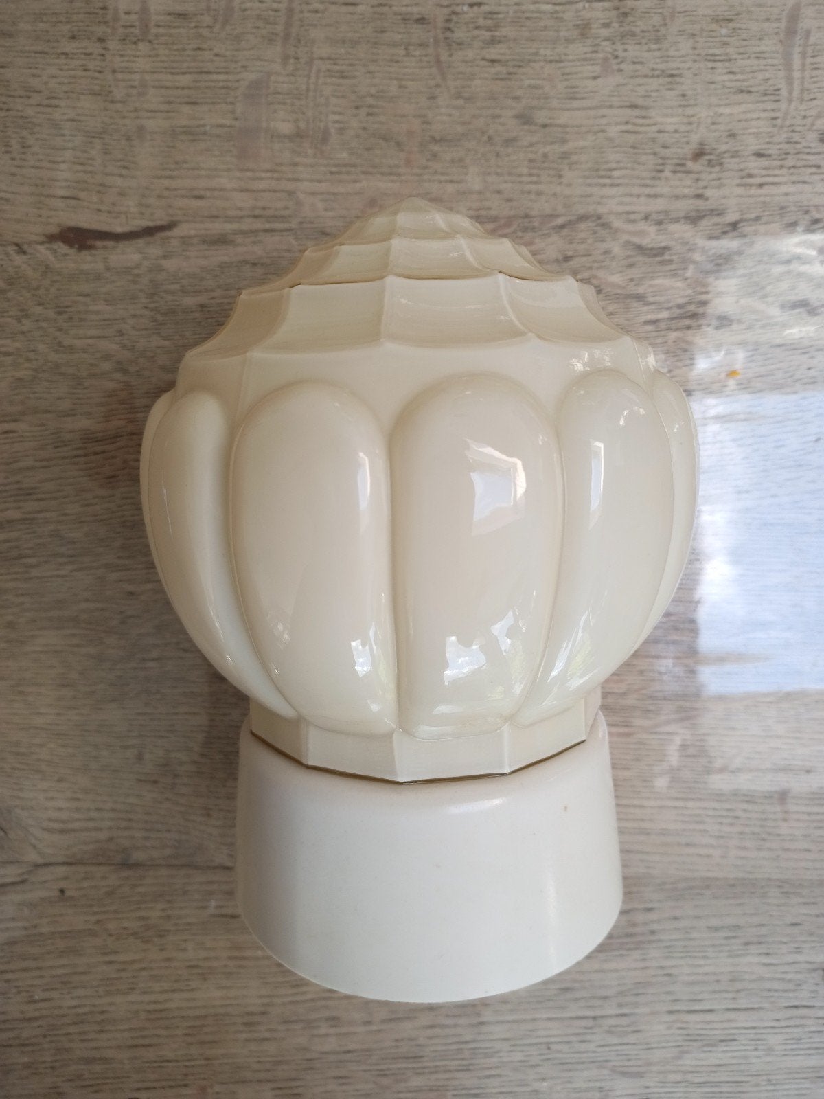 jaren 30 Thabur plafondlamp in top staat., Thabur, Zo goed als nieuw, Plafondlamp, E27 (groot)