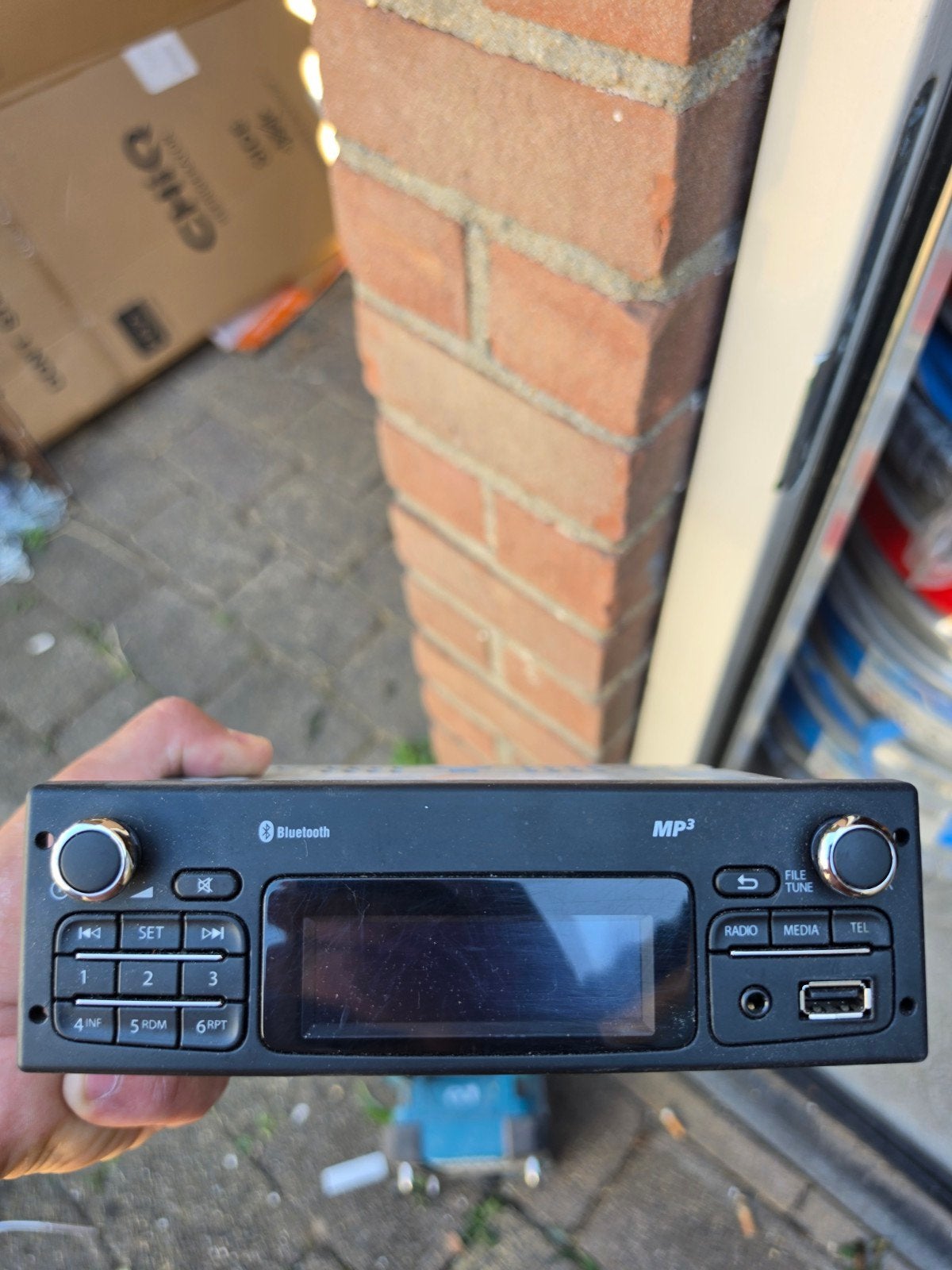 Autoradio AGC-1220RF voor Mercedes Citan oud model, Ophalen of Verzenden, Gebruikt