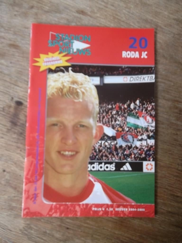 Programmaboekje 20 Feyenoord - Roda JC 13 maart 2005, Ophalen of Verzenden, Gelezen, Watersport en Hengelsport
