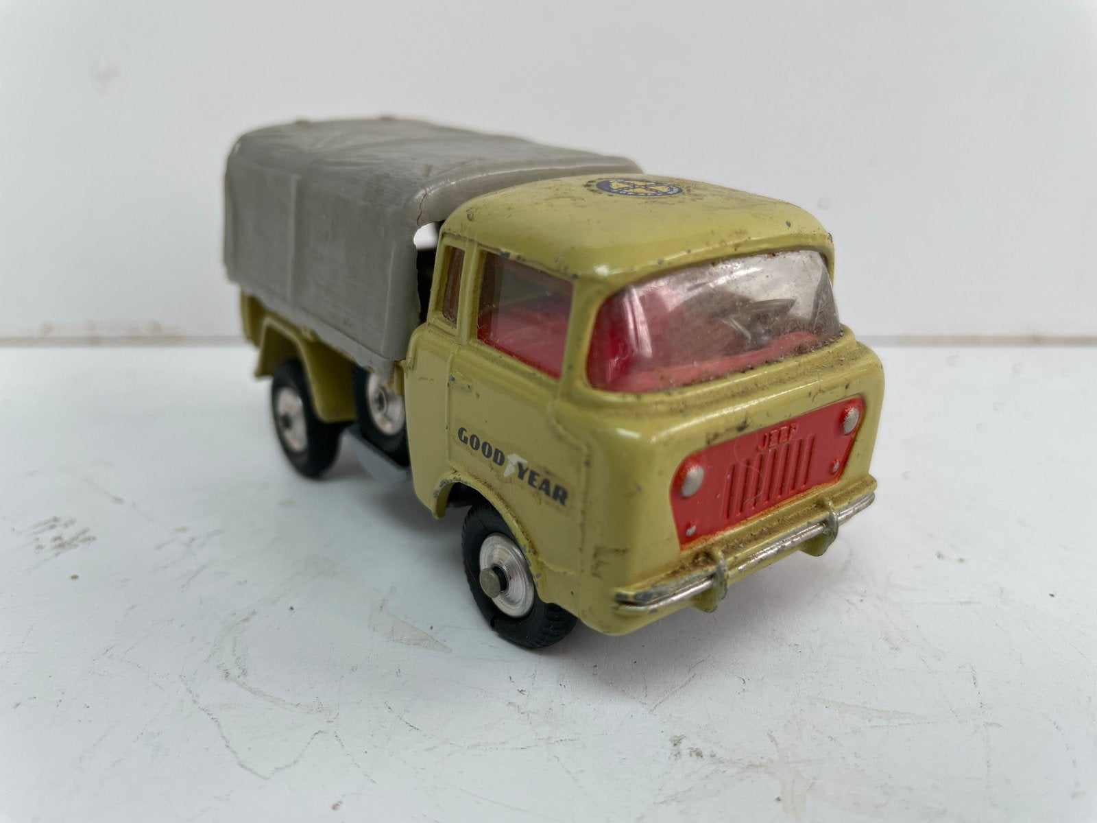 Vintage Corgi Toys Jeep FC-150 Goodyear vrachtwagen, Ophalen of Verzenden