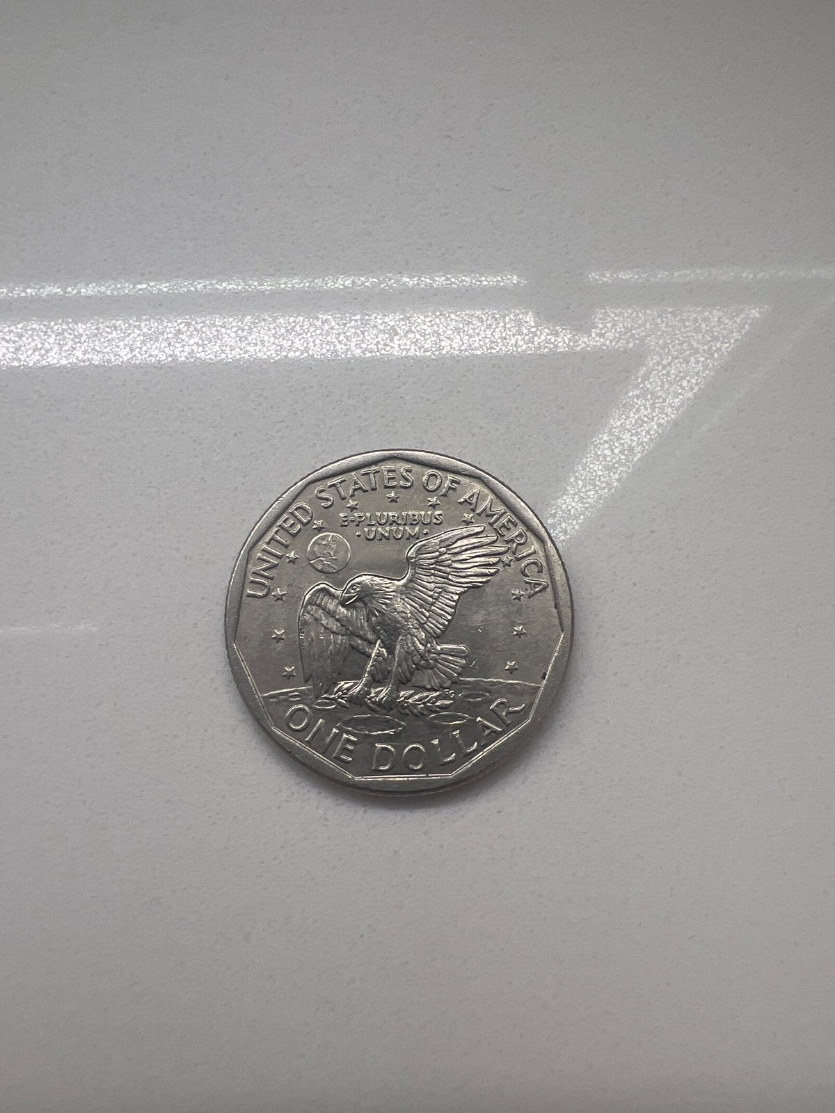 Amerikaanse dollar munt 1979 - Voorkant beschadigd, Verzenden, Noord-Amerika, Losse munt