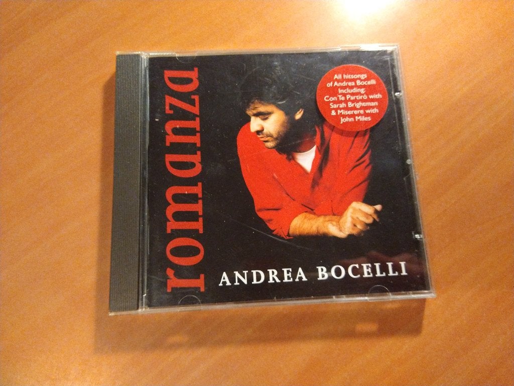 CD Andrea Bocelli – Romanza, Ophalen of Verzenden, Zo goed als nieuw