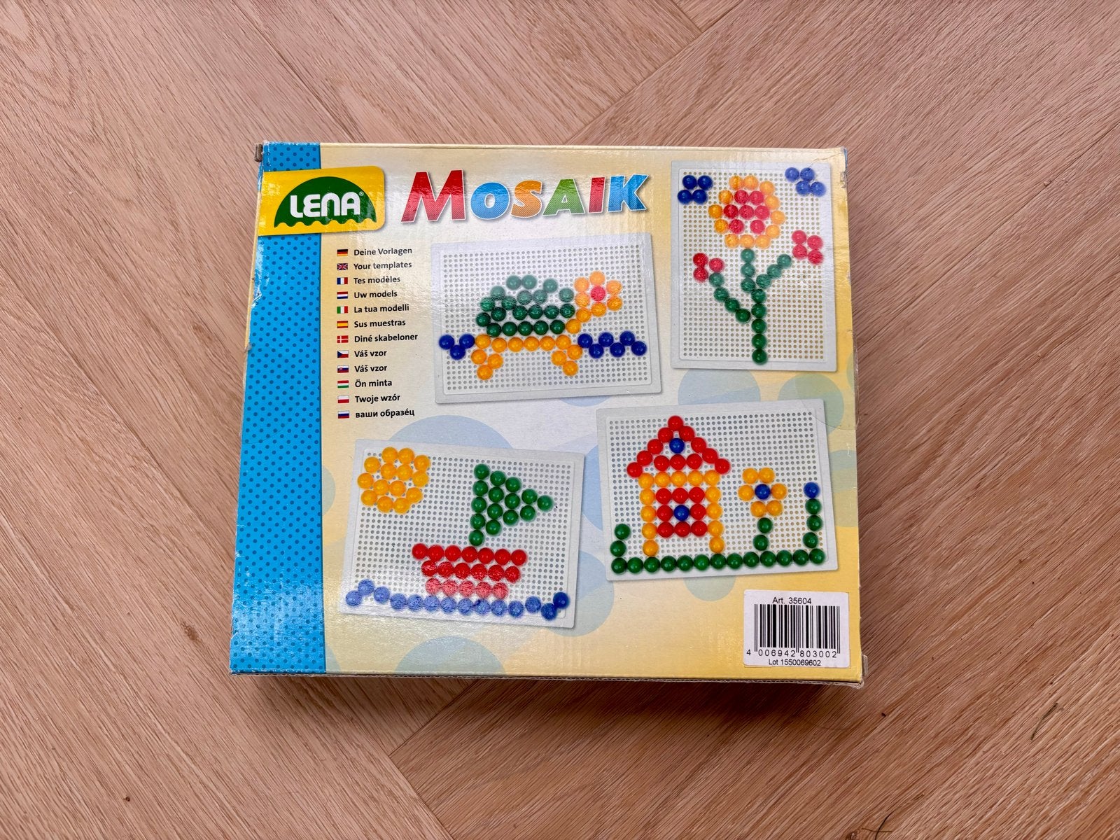 Lena Mozaïek Steekspel voor Kinderen - Creatief Speelgoed, Ophalen, Gebruikt, Knutselen