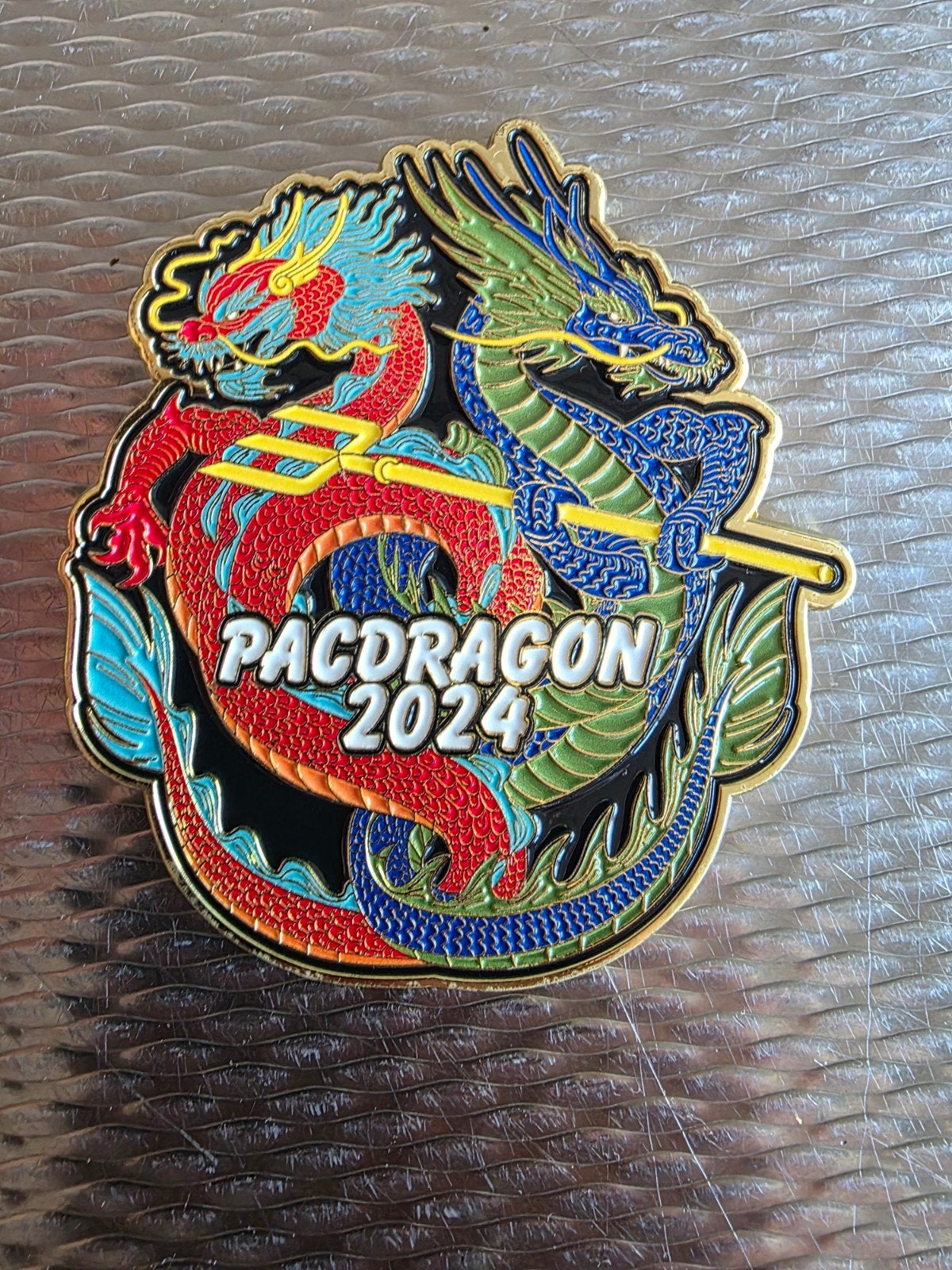 Challenge Coin  Oefening Pac dragon, Verzenden, Marine, Amerika, Embleem of Badge