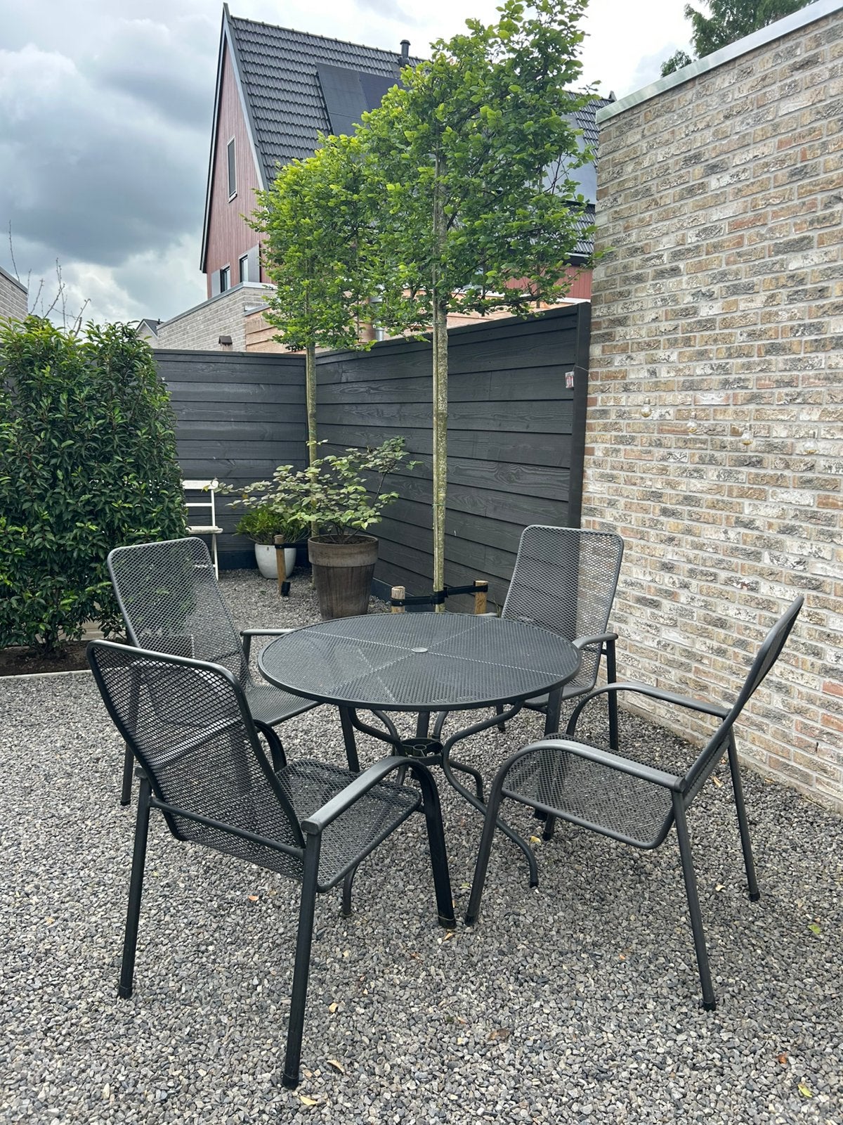 Kettler tuinset grijs, Tuin en Terras, Ophalen, Gebruikt, Tuinset, Overige materialen