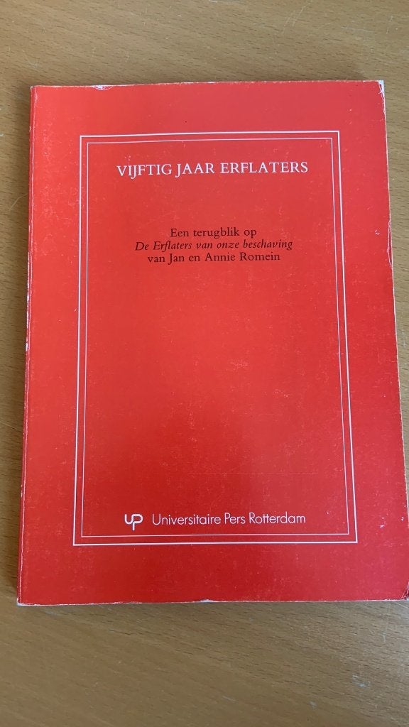 Vijftig jaar erflaters - Jan en Annie Romein, Ophalen of Verzenden