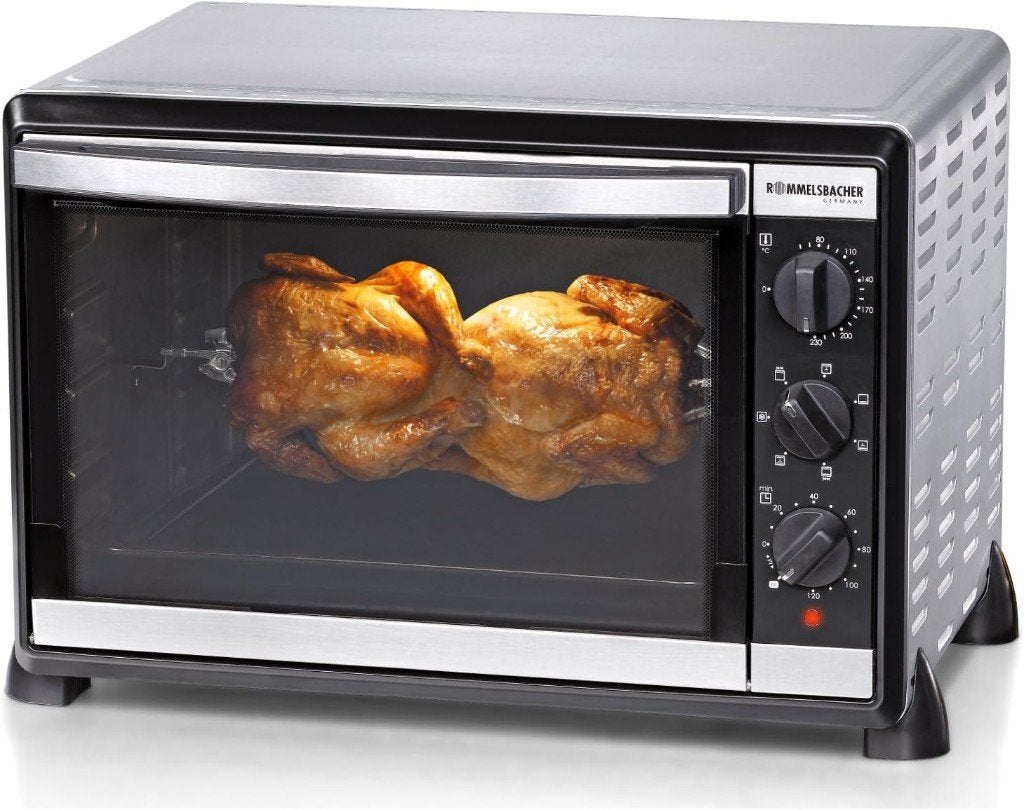 ROMMELSBACHER 42L XXL Oven – Grill, Fan & Rotisserie €90, Ophalen, Minder dan 45 cm, Hete lucht, Oven met grill