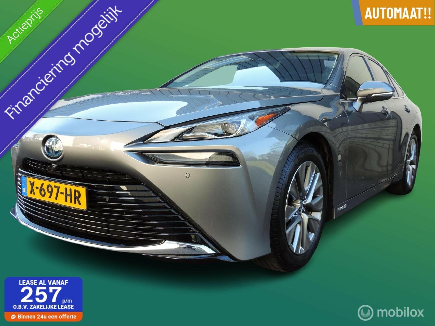 Toyota Mirai Executive Aut. alle opties en slechts 45dkm!, Auto's, Achterwielaandrijving, Gebruikt, Automatische klimaatregeling