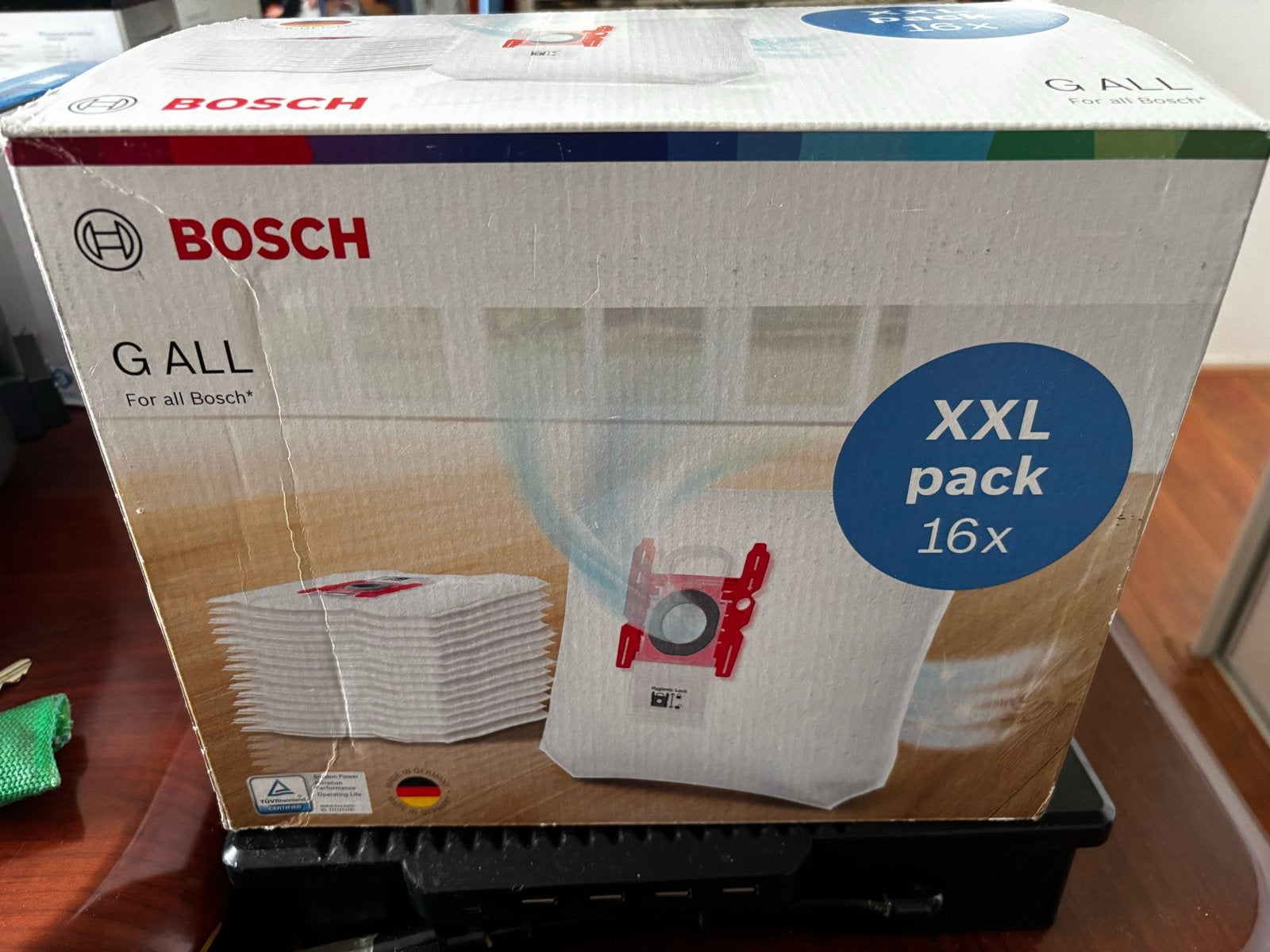 Bosch G ALL XXL stofzuigerzakken - 16 stuks, Witgoed en Apparatuur, Bosch, Overige typen, Nieuw, Ophalen