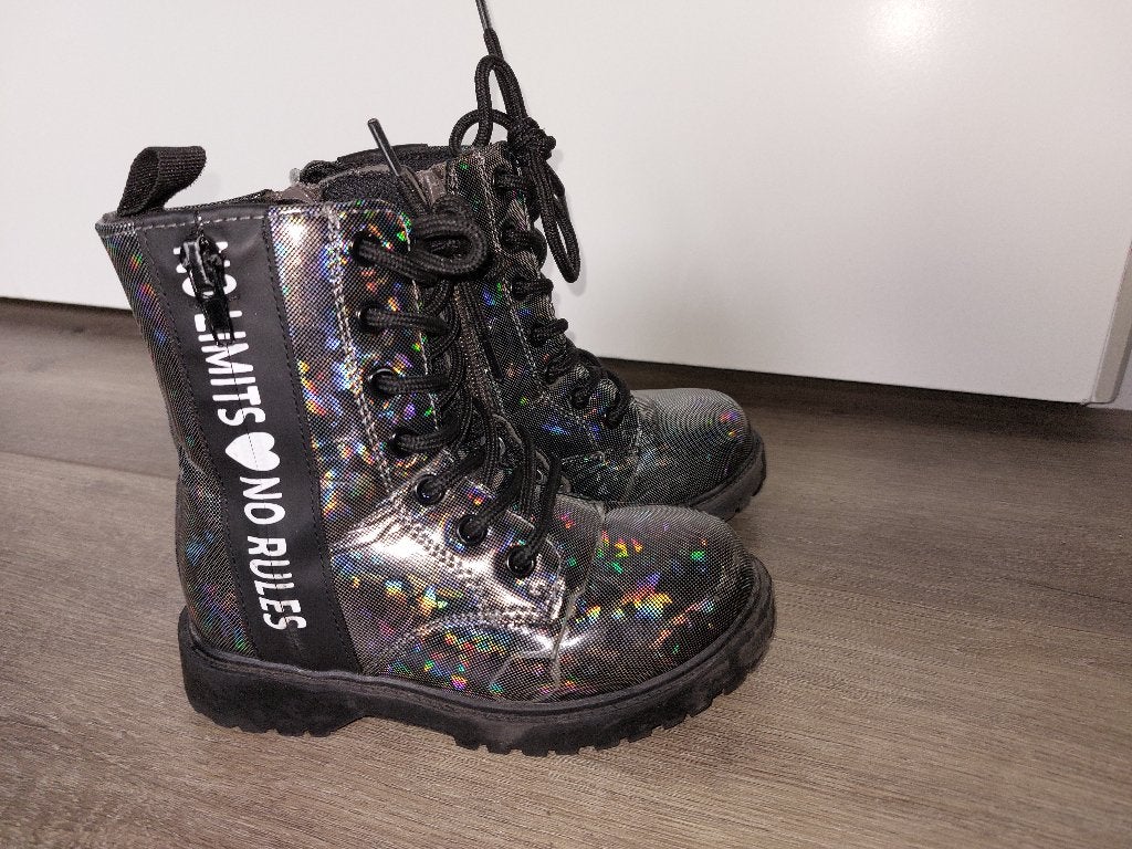 Mooie glitter meisjes schoenen /laarsjes, mt 26, Meisje, Schoenen, Ophalen of Verzenden, Zo goed als nieuw