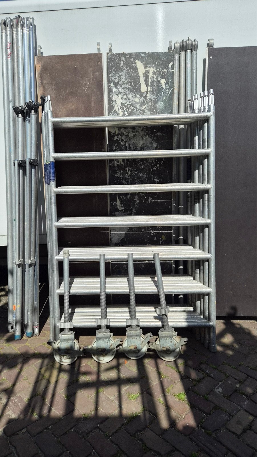 Te koop nette rolsteiger Werkhoogte 7.20 mtr, Asc, Ophalen of Verzenden, Rolsteiger of Kamersteiger, 5 meter of hoger