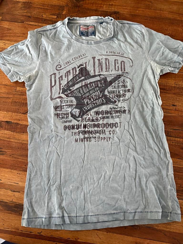 Petrol Industries T-shirt - Maat M, Petrol, Ophalen of Verzenden, Ossenkamppad 25, Maat 48/50 (M)