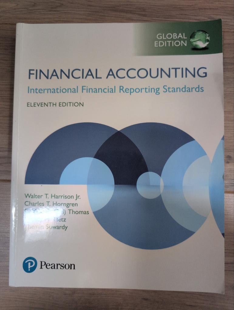 Financial Accounting IFRS 11th Edition Global Edition, Boeken, Zo goed als nieuw, Gamma, Walter T. Harrison Jr., Charles T. Horngren