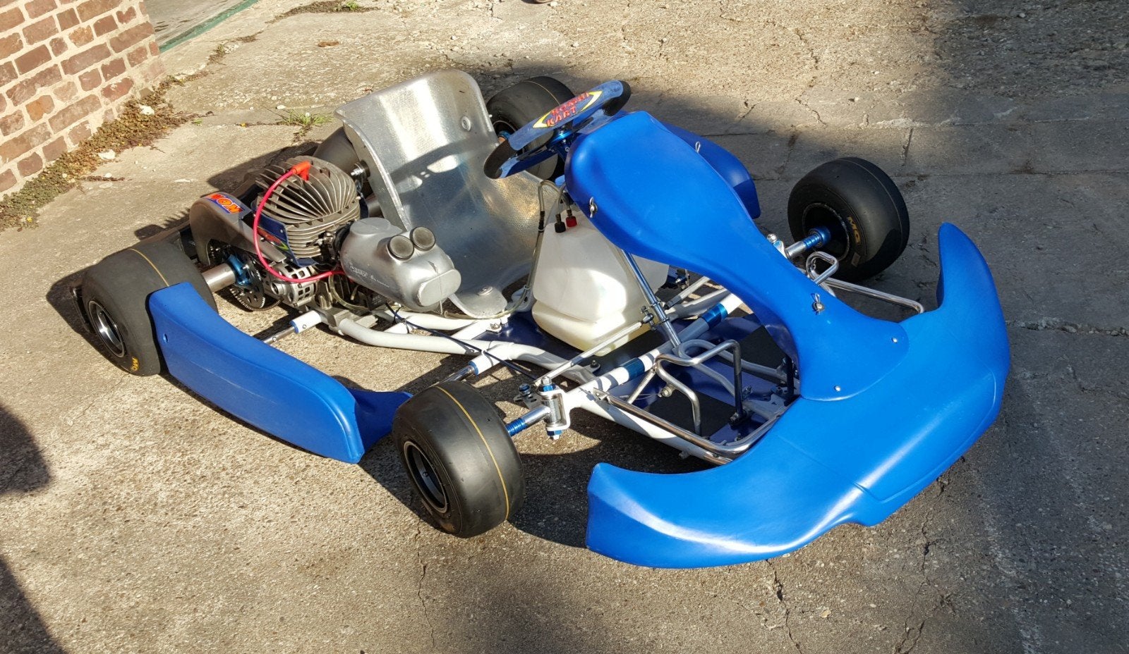 Kombikart met 100cc Vortex veel extra's, Ophalen, Kart