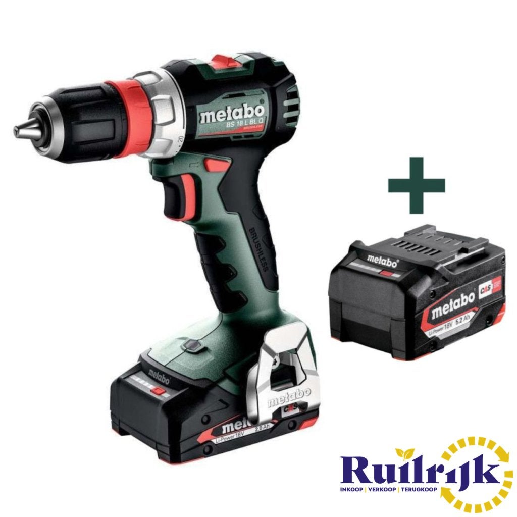 Metabo - BS 18 L BL Q accu schroefboormachine 18V 4ah -  New, Metabo, Nieuw, Support@metabo.com, Metabo Corporation, Metabo-Werke GmbH, 
72622 Nürtingen
Germany