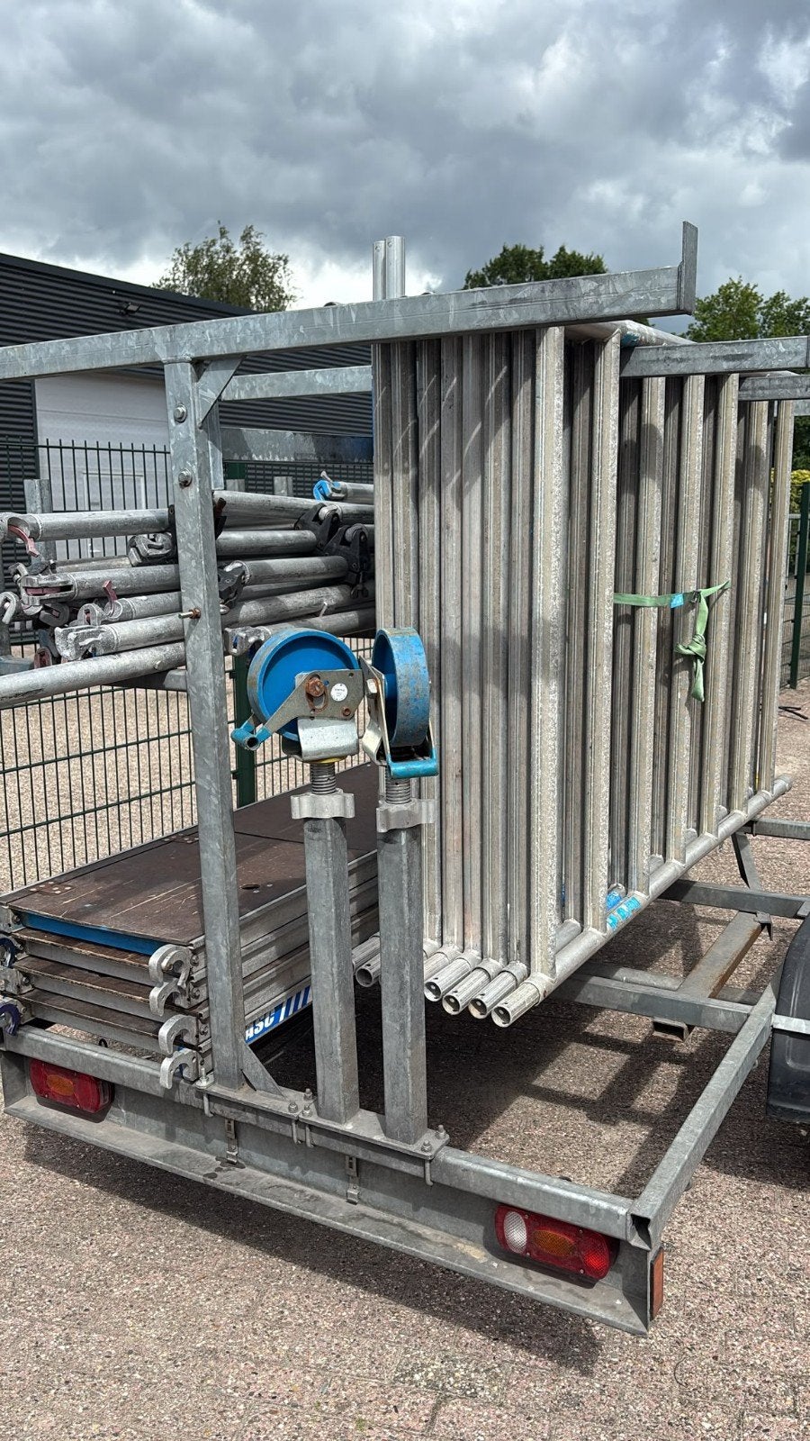 Rolsteiger op aanhanger merk ASC, Ophalen, Gebruikt, Rolsteiger of Kamersteiger, 5 meter of hoger