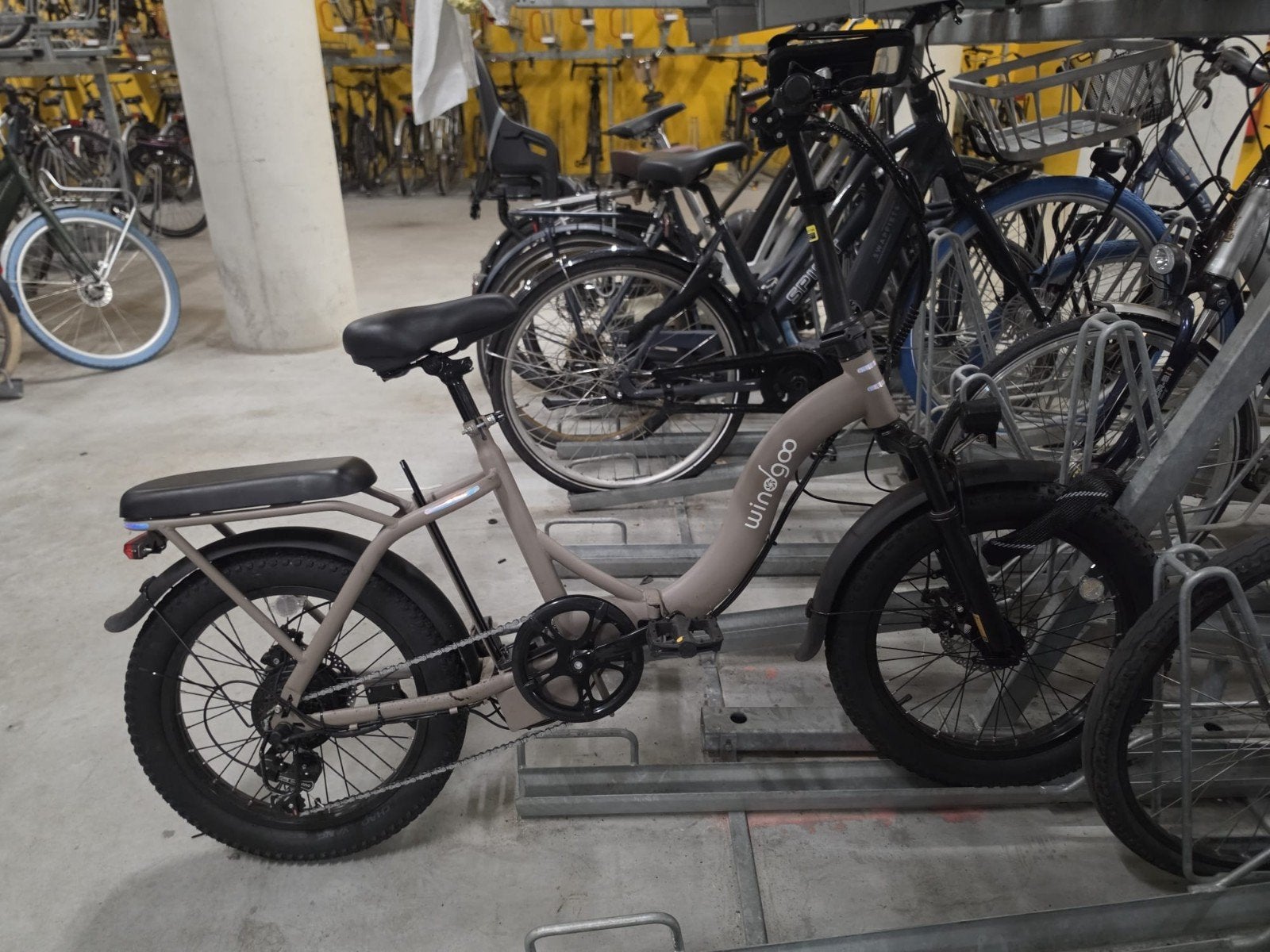 Windgoo E-bike , als nieuw ,  maar 588km gereden., Minder dan 30 km per accu, Zo goed als nieuw, Minder dan 47 cm, Ophalen