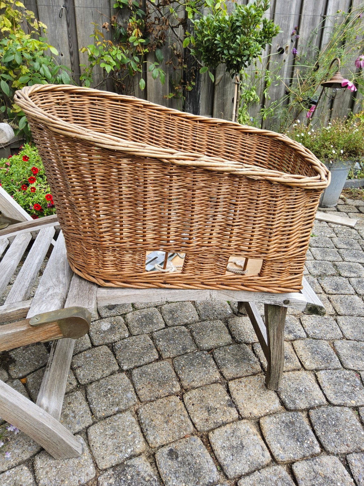hondenmand fiets, Ophalen, Gebruikt, Basil