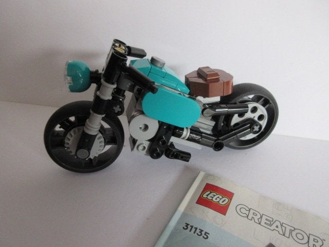 31135 Motorfiets, Vintage motorcycle., Kinderen en Baby's, Speelgoed | Duplo en Lego, Ophalen of Verzenden, Zo goed als nieuw