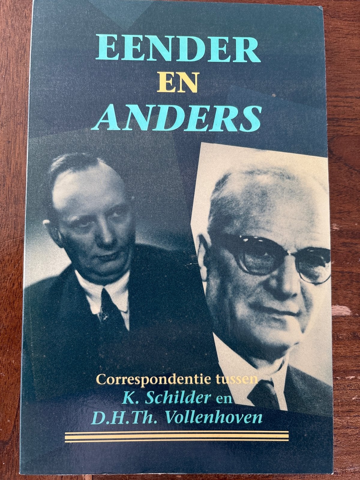 Eender en Anders: Correspondentie K. Schilder & Vollenhoven, Ophalen of Verzenden, Zo goed als nieuw, Nederland