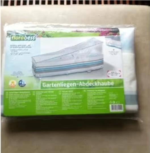 Beschermhoes ligbed tuinmeubel mt 190/65cm, Tuin en Terras, Tuinmeubel-accessoires, Ophalen of Verzenden, Zo goed als nieuw
