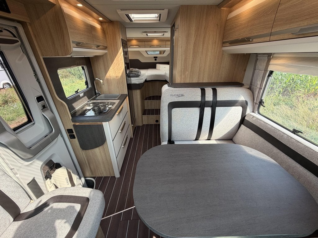 Knaus Sky TI 650 MEG Platinum Selection, Lengtebedden,, Caravans en Kamperen, Campers, Automaat, Ringverwarming, Fiat, 6 tot 7 meter