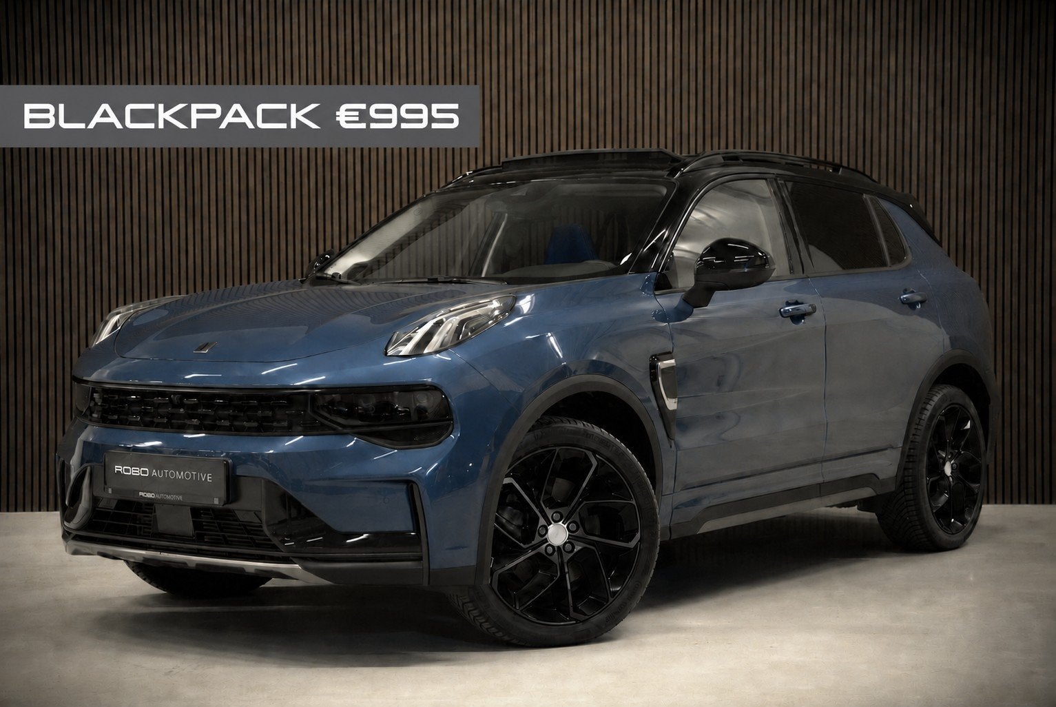 Lynk & Co 01 1.5 | Panoramadak | Stoelverwarming | Keyless |, Auto's, Stof, Blauw, Bedrijf, 1854 kg