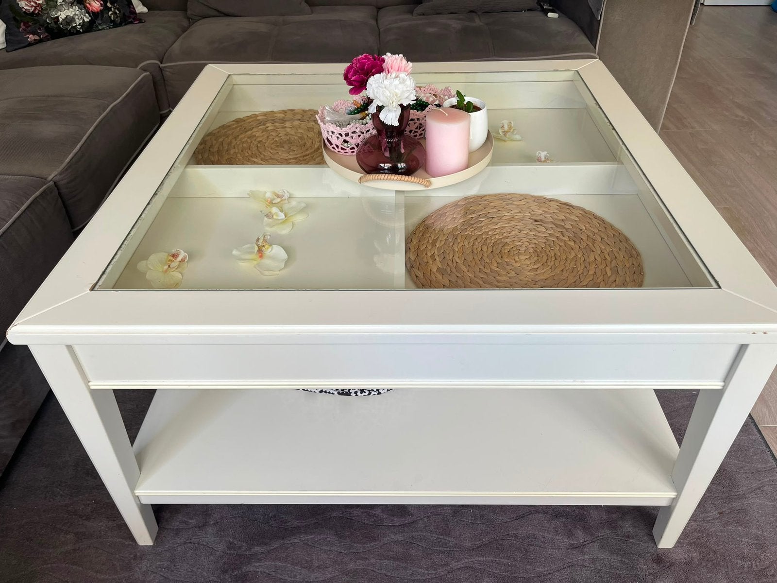 Ikea Liatorp tafel, Huis en Inrichting, Tafels | Salontafels, Ophalen, Zo goed als nieuw, Rechthoekig, 50 tot 100 cm