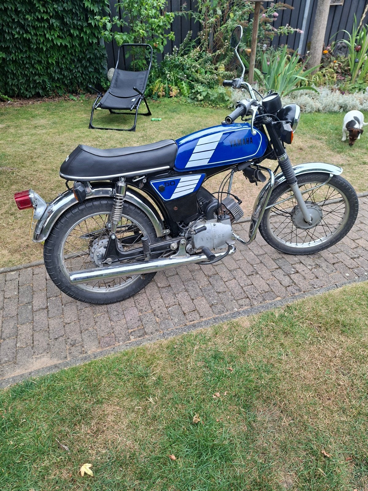 yamaha fs1, Ophalen, Maximaal 45 km/u, Yamaha, 4 versnellingen