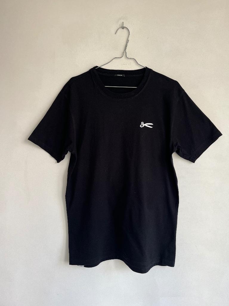 denham t-shirt zwart maat s, Verzenden, Zwart, Nieuw, Maat 46 (S) of kleiner