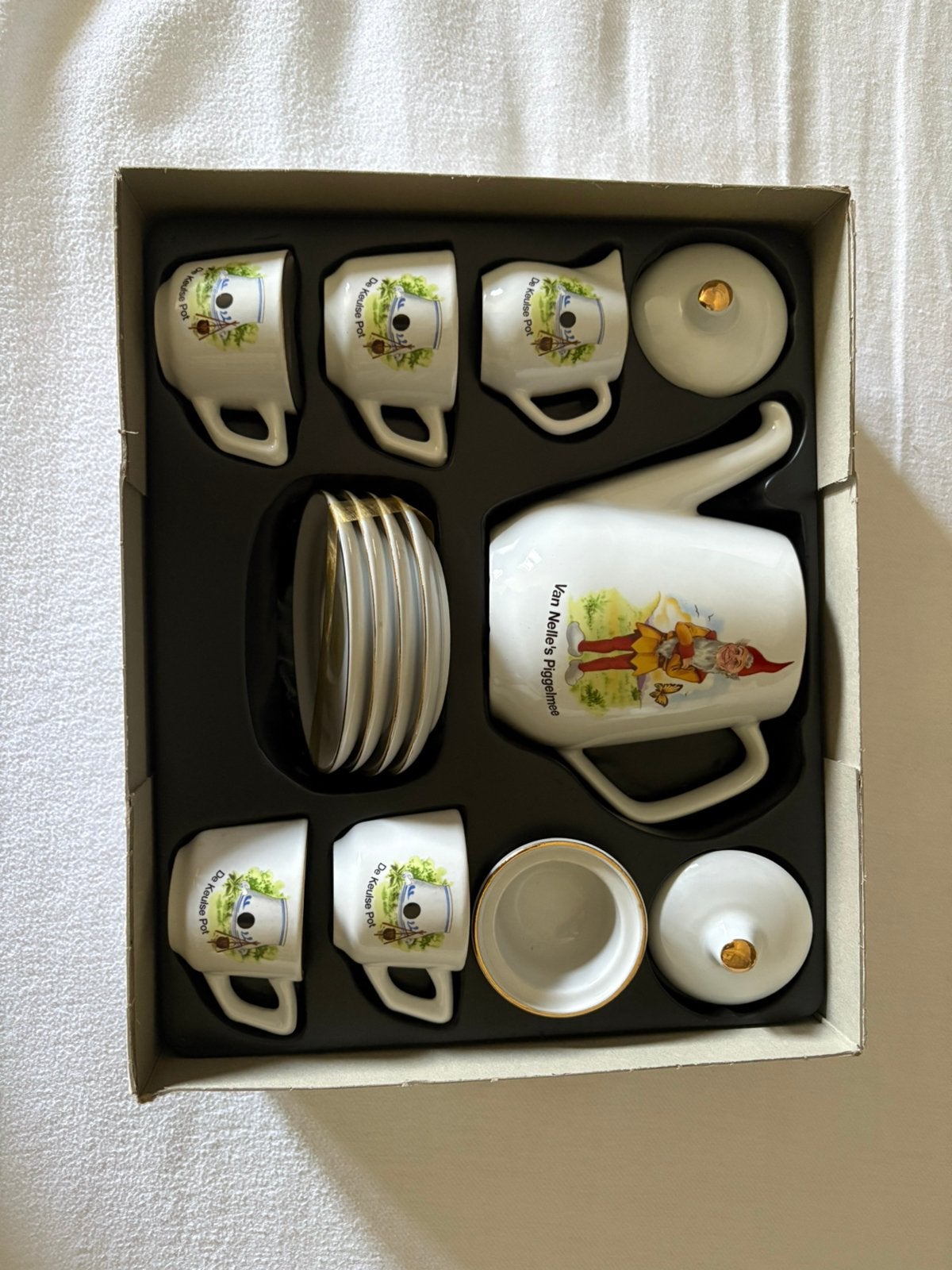 Piggelmee servies set, Verzamelen, Ophalen, Zo goed als nieuw