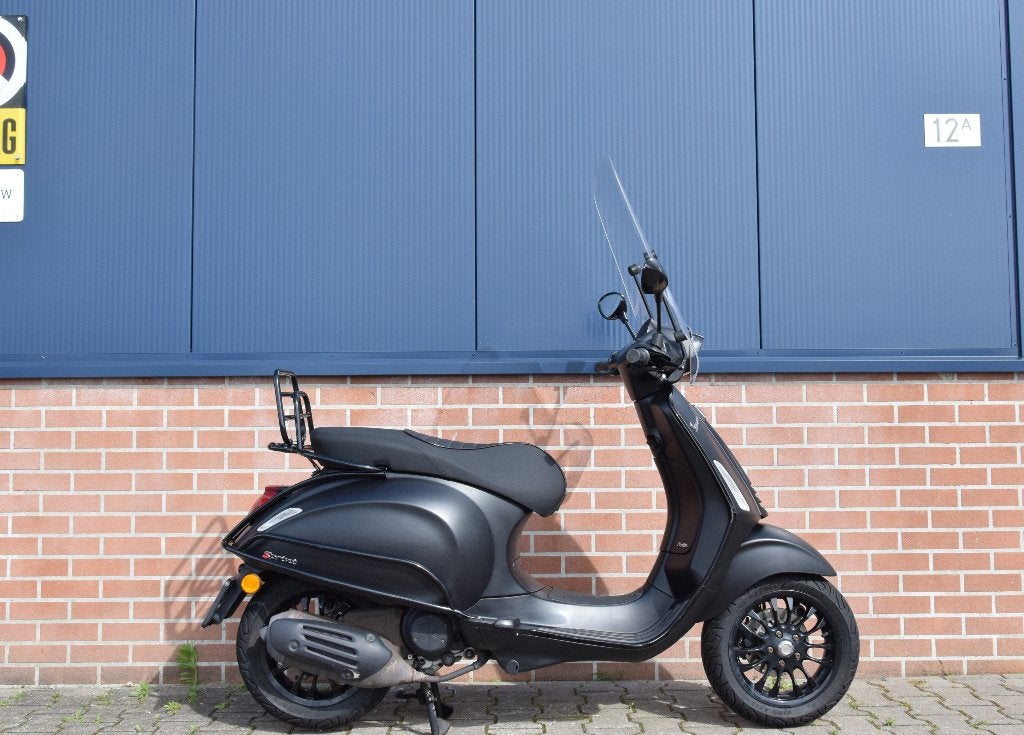 Vespa Sprint 4T 3V E4 I-Get Notte, Fietsen en Brommers, Scooters | Vespa, Ophalen, Gebruikt, Overige modellen, Maximaal 45 km/u