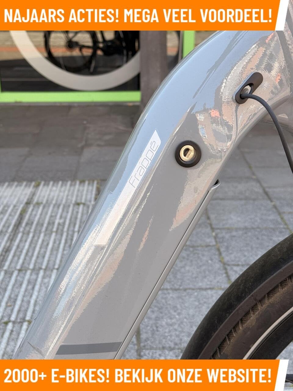 Frappe FBC 800i Elektrische fiets met BOSCH midden motor MRA, Gebruikt, Overige merken