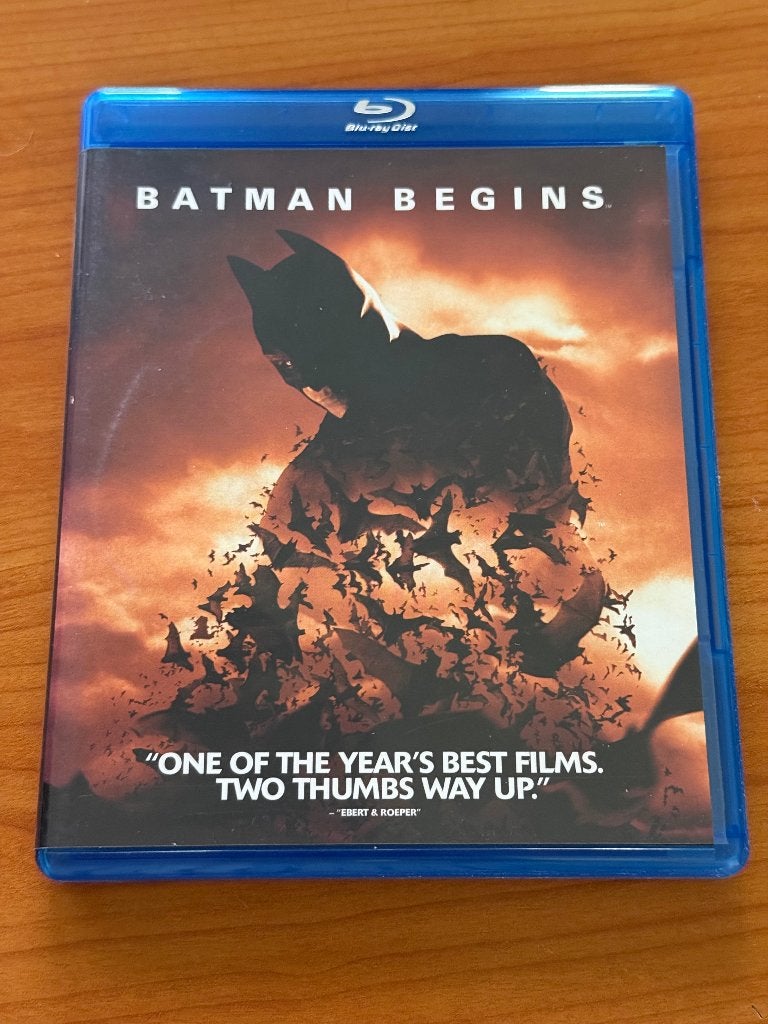 bluray Batman Begins, Ophalen of Verzenden, Zo goed als nieuw, Actie