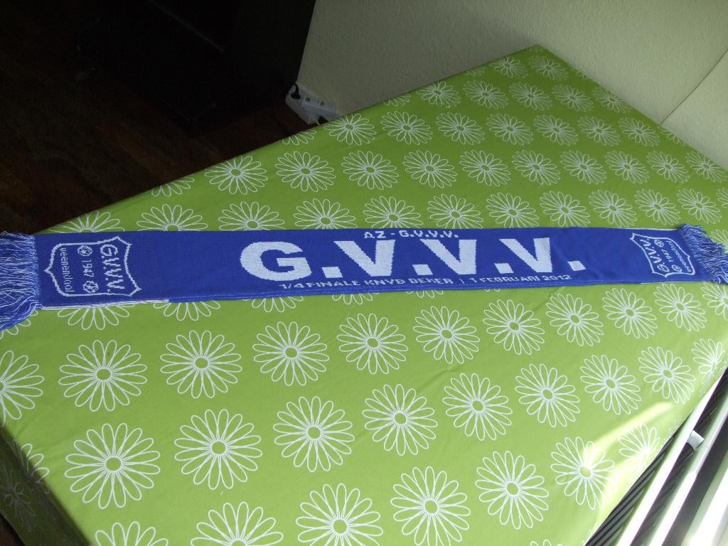 Sjaal G.V.V.V. Veenendaal kwartfinale KNVB beker 2012, Verzamelen, Ophalen of Verzenden, Zo goed als nieuw, Overige binnenlandse clubs