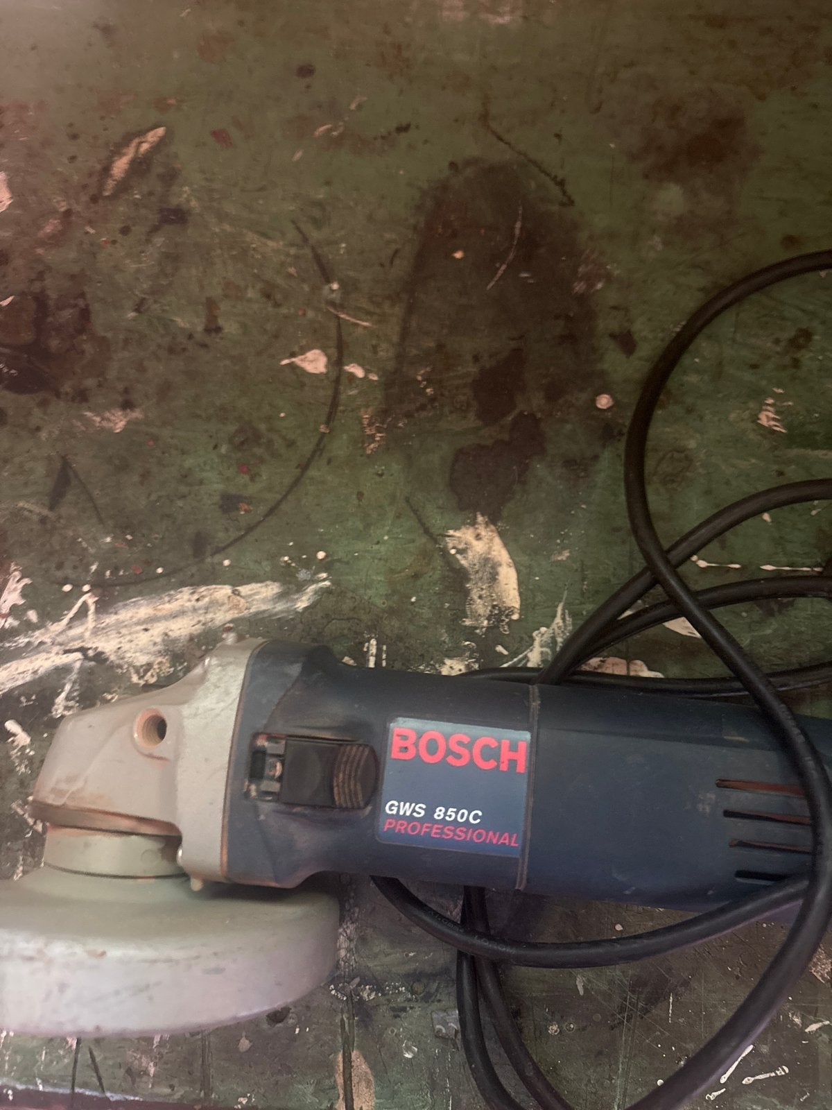 Bosch GWS 850C Professional haakse slijper, Ophalen, Gebruikt, 700 tot 1000 watt, Haakse handslijpmachine