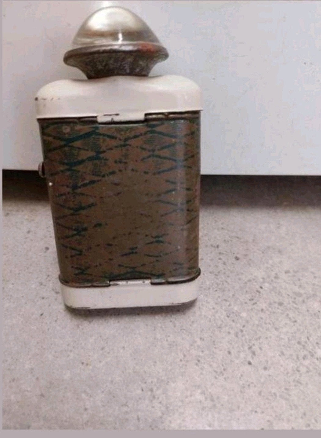 Jaren '30 Pocket Torch, Vintage zaklamp, Art Deco Green, Ophalen of Verzenden, Huis en Inrichting