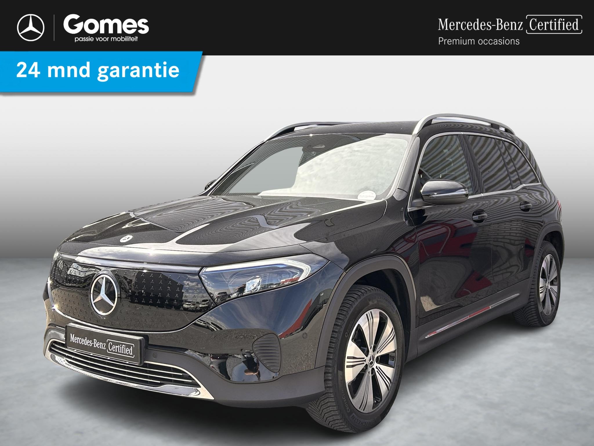Mercedes-Benz EQB 250+ Essential Line 71 kWh | Trekhaak | Cr, 2005 kg, Gebruikt, Zwart, Origineel Nederlands