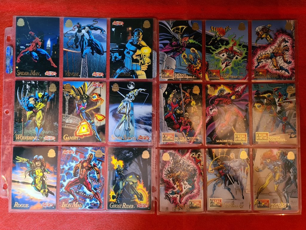 Marvel Universe Series V Trading Cards (1994) - Complete Set, Amerika, Verzenden, Complete serie of reeks, Zo goed als nieuw
