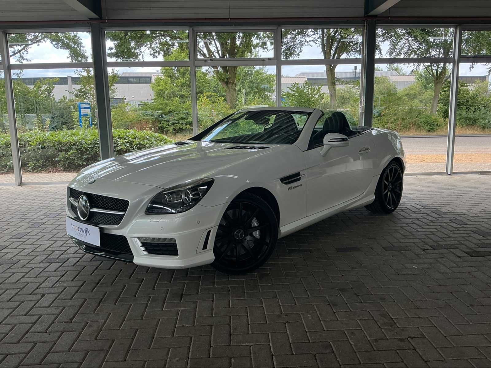 Mercedes Benz SLK55 AMG R172 | 5.5 V8 | 2013 | 421 pk | AMG, Auto's, Automaat, Gebruikt, Cabriolet, Bedrijf