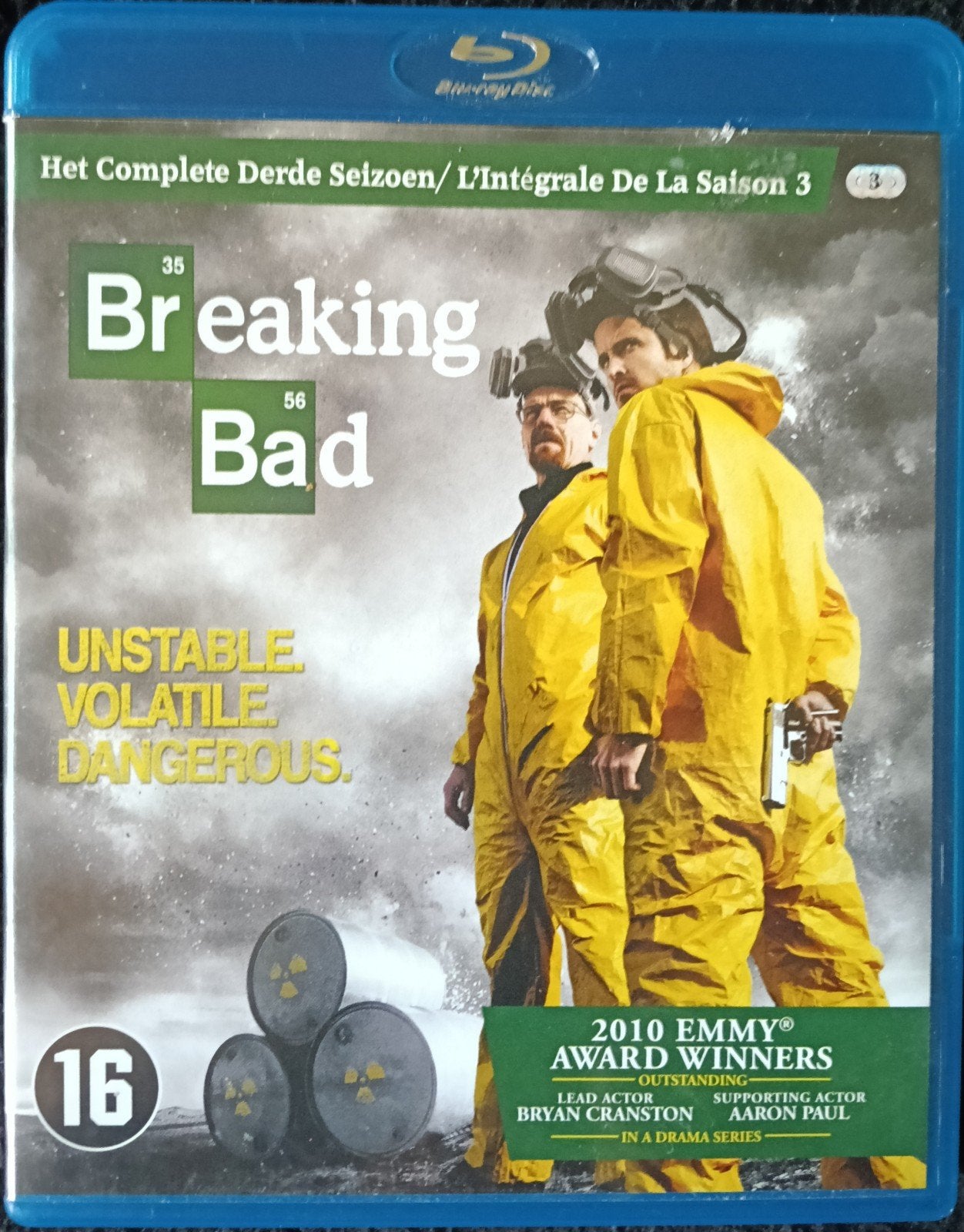 Breaking Bad seizoen 3 bluray, Ophalen of Verzenden, Zo goed als nieuw, Horror