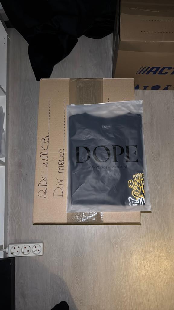 Partij DOPE T-Shirts 17 Stuks (WMCB), Ophalen of Verzenden, Nieuw, Overige maten, Zwart