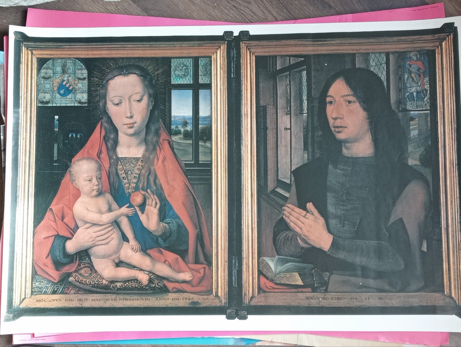 Hans Memling print, Ophalen of Verzenden
